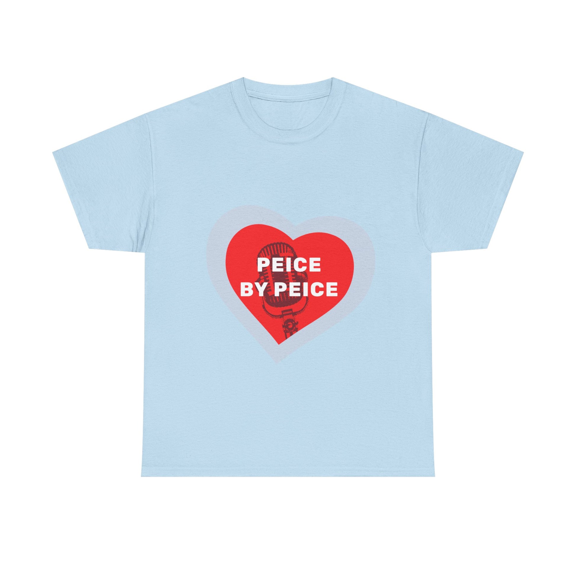 Piece by Piece Mic Drop Unisex Heavy cotton tee Printify
