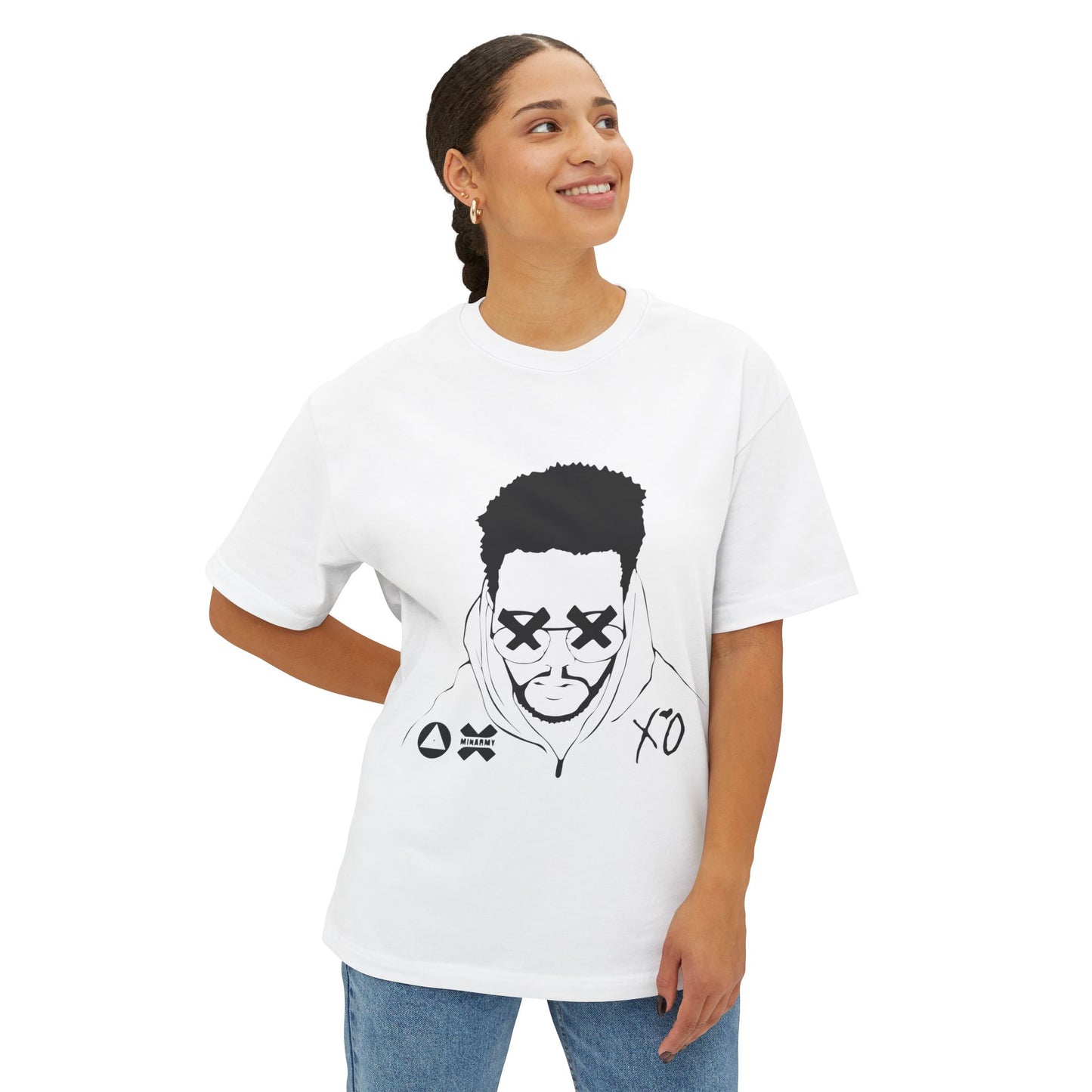 Hurry Up Tomorrow Unisex Oversized Boxy Tee - snazzymerch