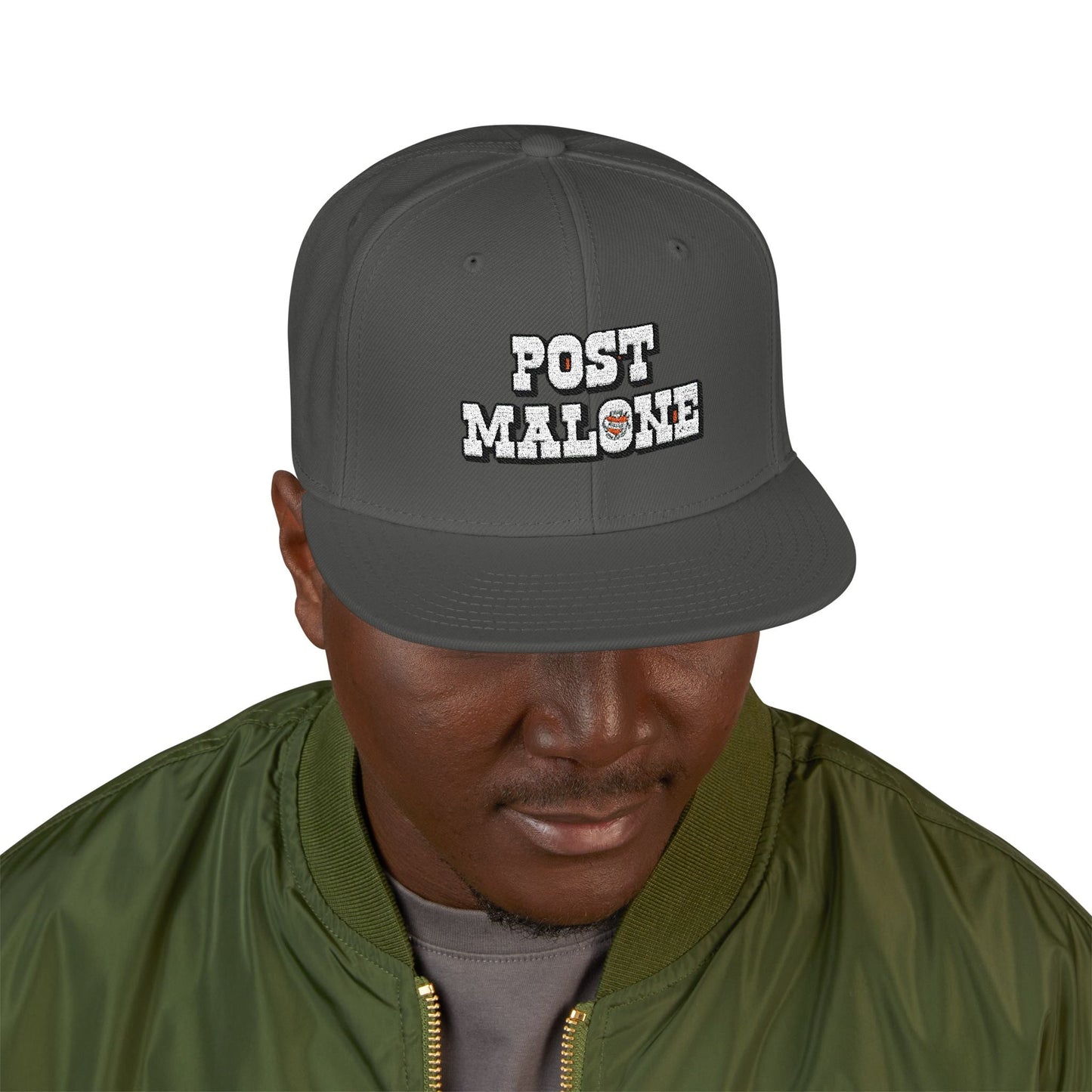 Snapback (Embroidery) – Post Malone Bold Design Printify