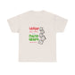 White Paw Print Unisex Heavy Cotton Tee Printify