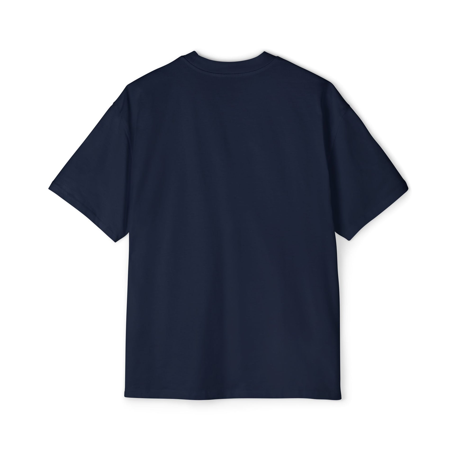 Rainbow Bloom Positivity Men's Heavy Oversized Tee - snazzymerch
