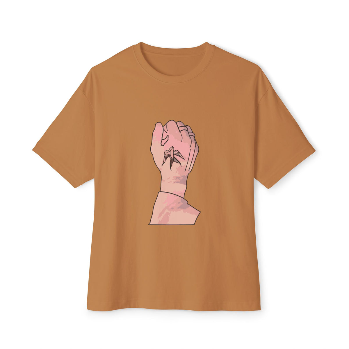 Ink in Motion Unisex Oversized Boxy Tee Printify