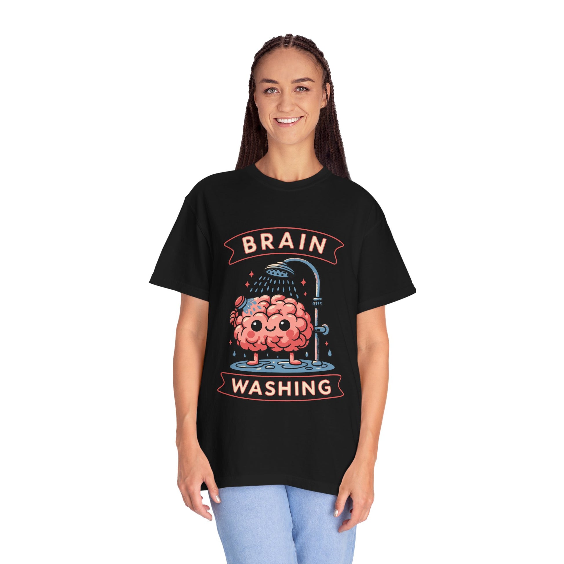 Snazzy Brain Washing Dyed Tee | Vintage Comfort