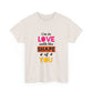 Orange Divide Symbol Unisex Heavy Cotton Tee - snazzymerch