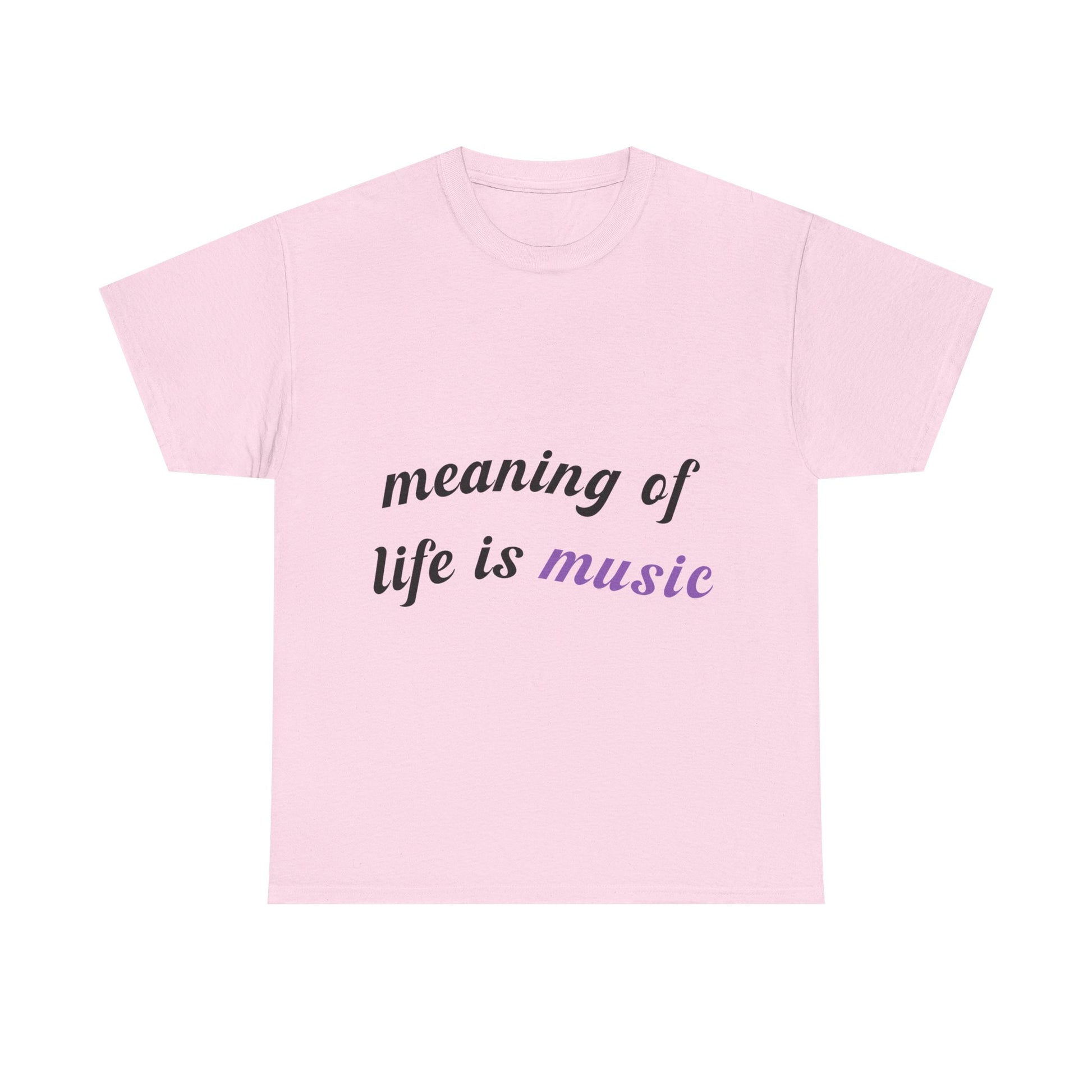 Feel the Music Vibe Unisex Heavy cotton tee Printify