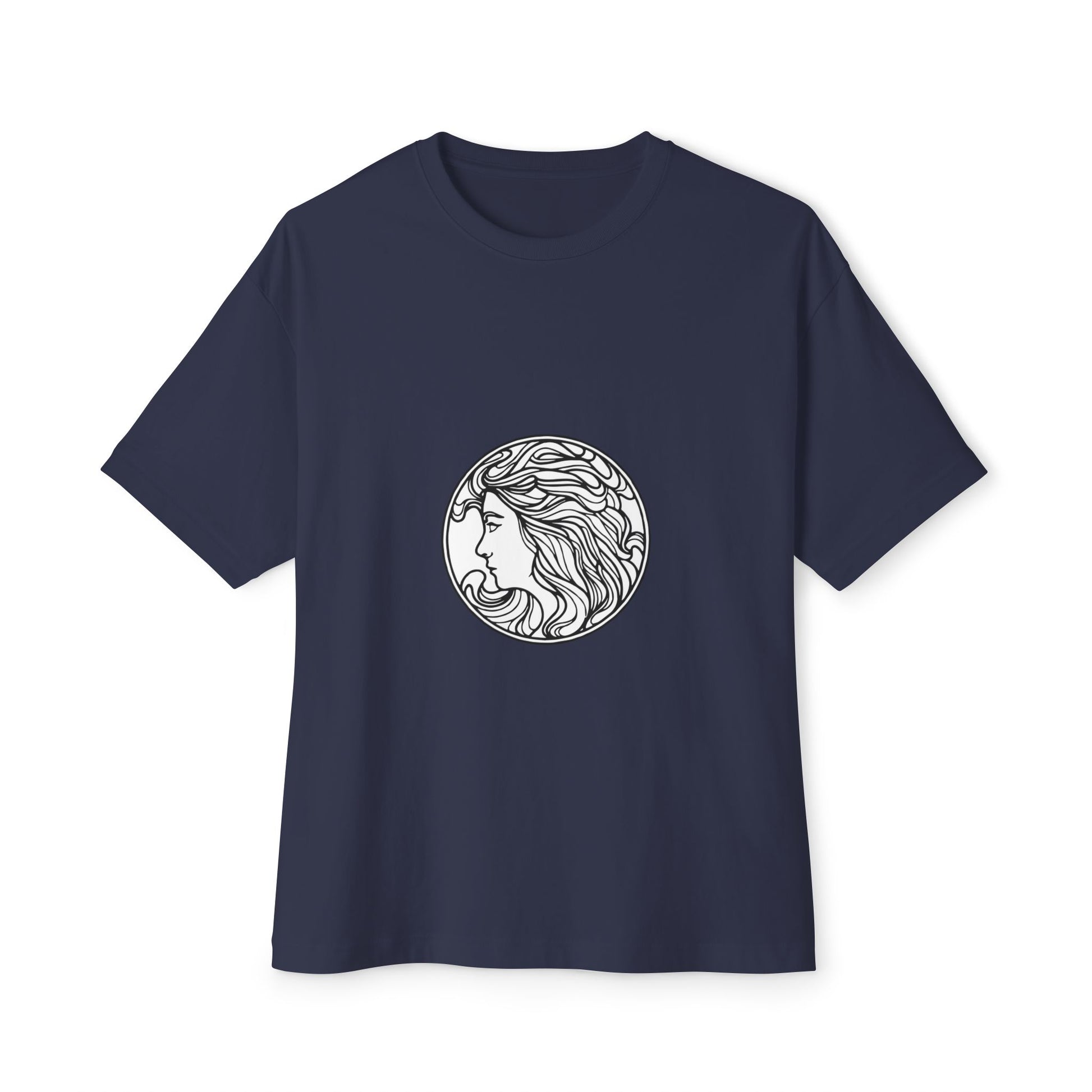 Muse Silhouette Unisex Oversized Boxy Tee - snazzymerch
