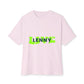 Live Lenny Pop Unisex Oversized Boxy tee Printify