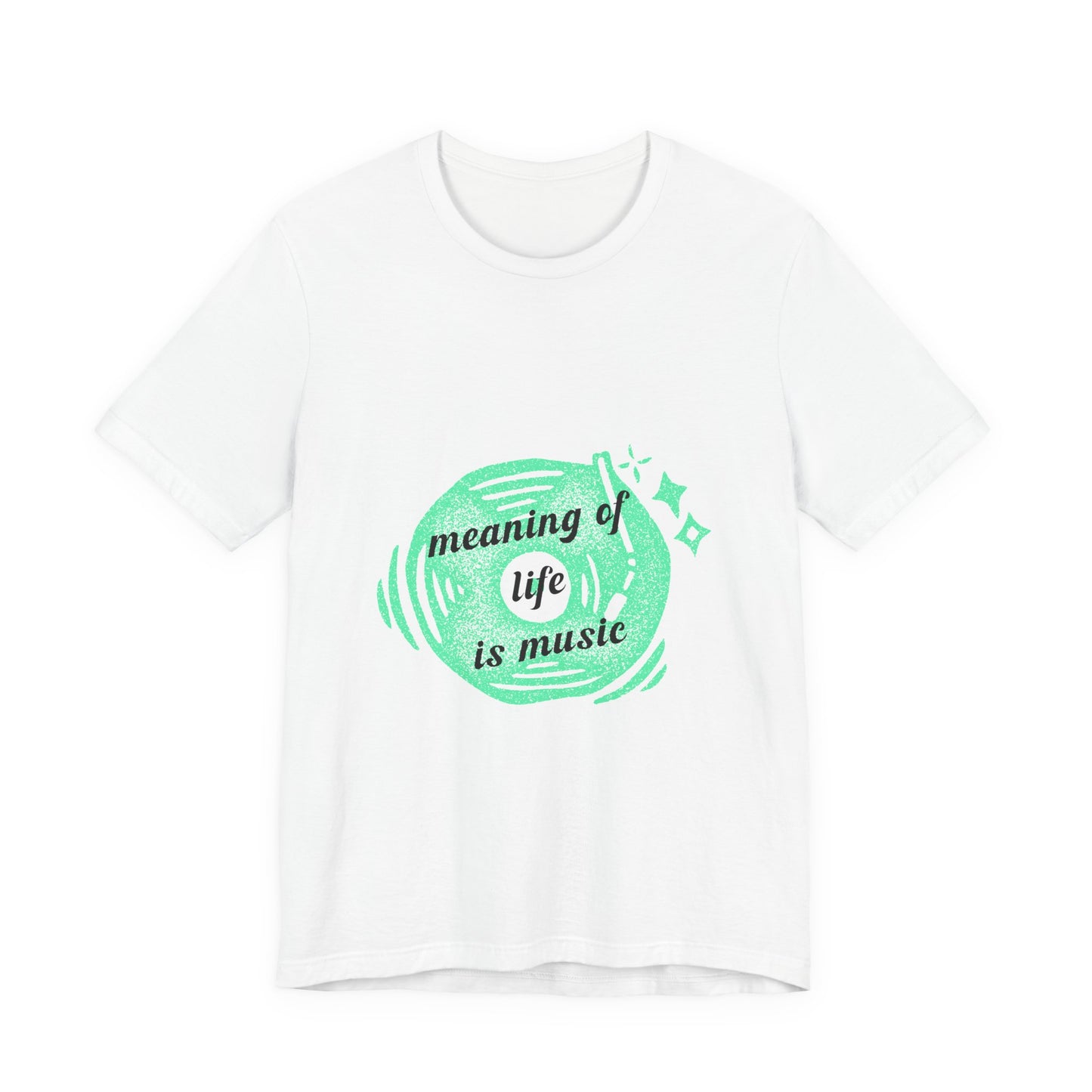 Vinyl Dreams Speak Unisex Jersey short sleeve tee Printify