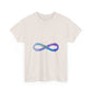 Cosmic Infinity Loop Unisex Cotton Tee Printify