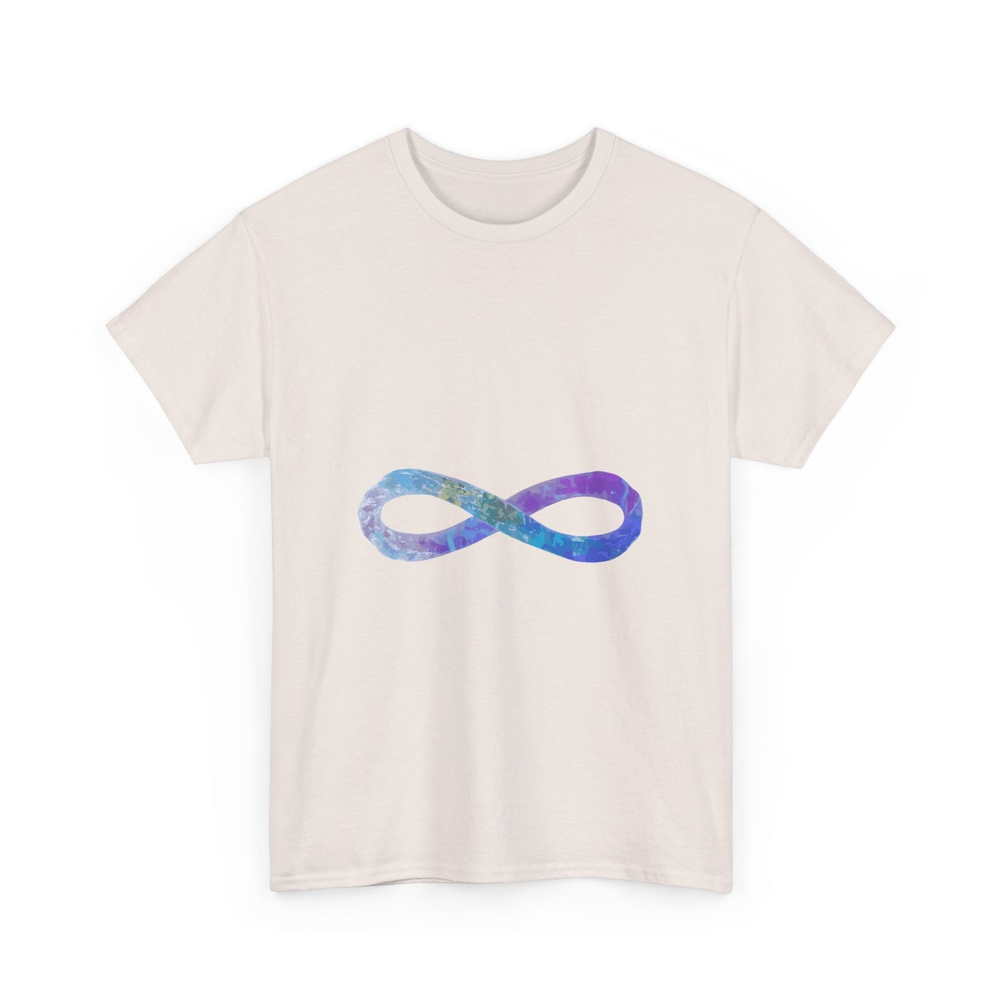 Cosmic Infinity Loop Unisex Cotton Tee Printify