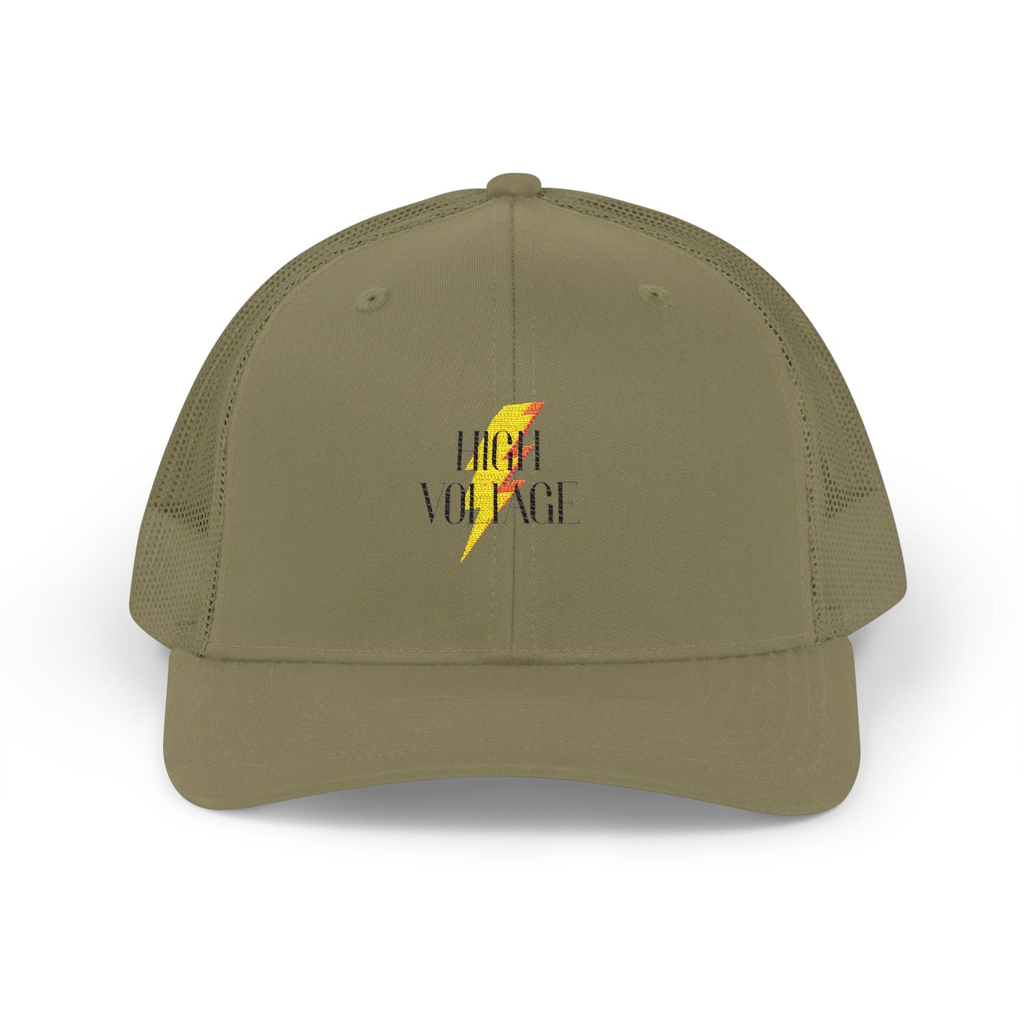 Electric Anthem Graphic Snapback Trucker Cap Printify