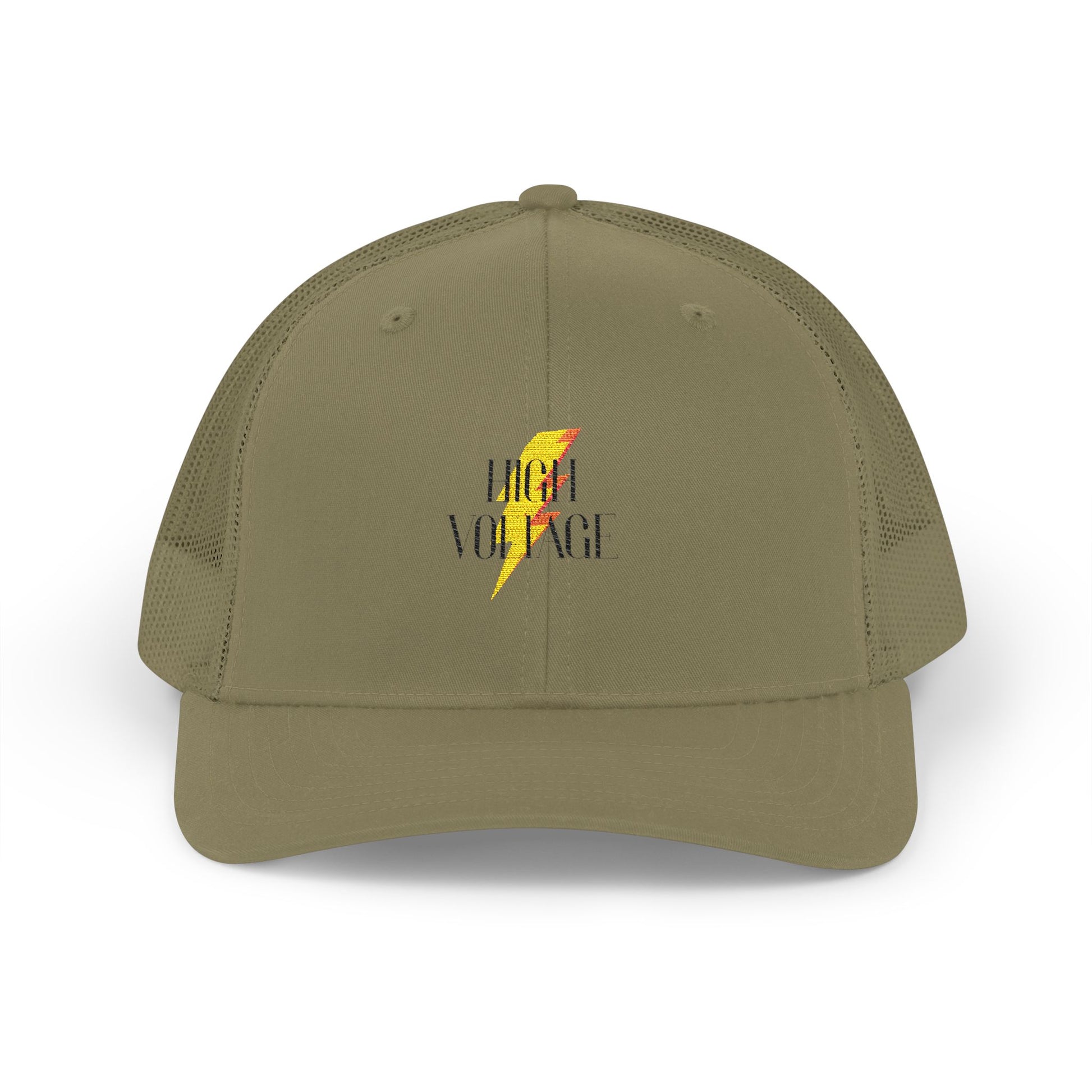 Electric Anthem Graphic Snapback Trucker Cap Printify
