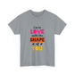 Orange Divide Symbol Unisex Heavy Cotton Tee - snazzymerch