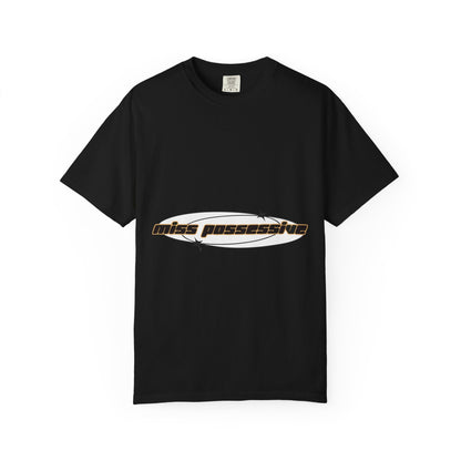 Cut-Out Text Unisex Garment-Dyed T-shirt - snazzymerch