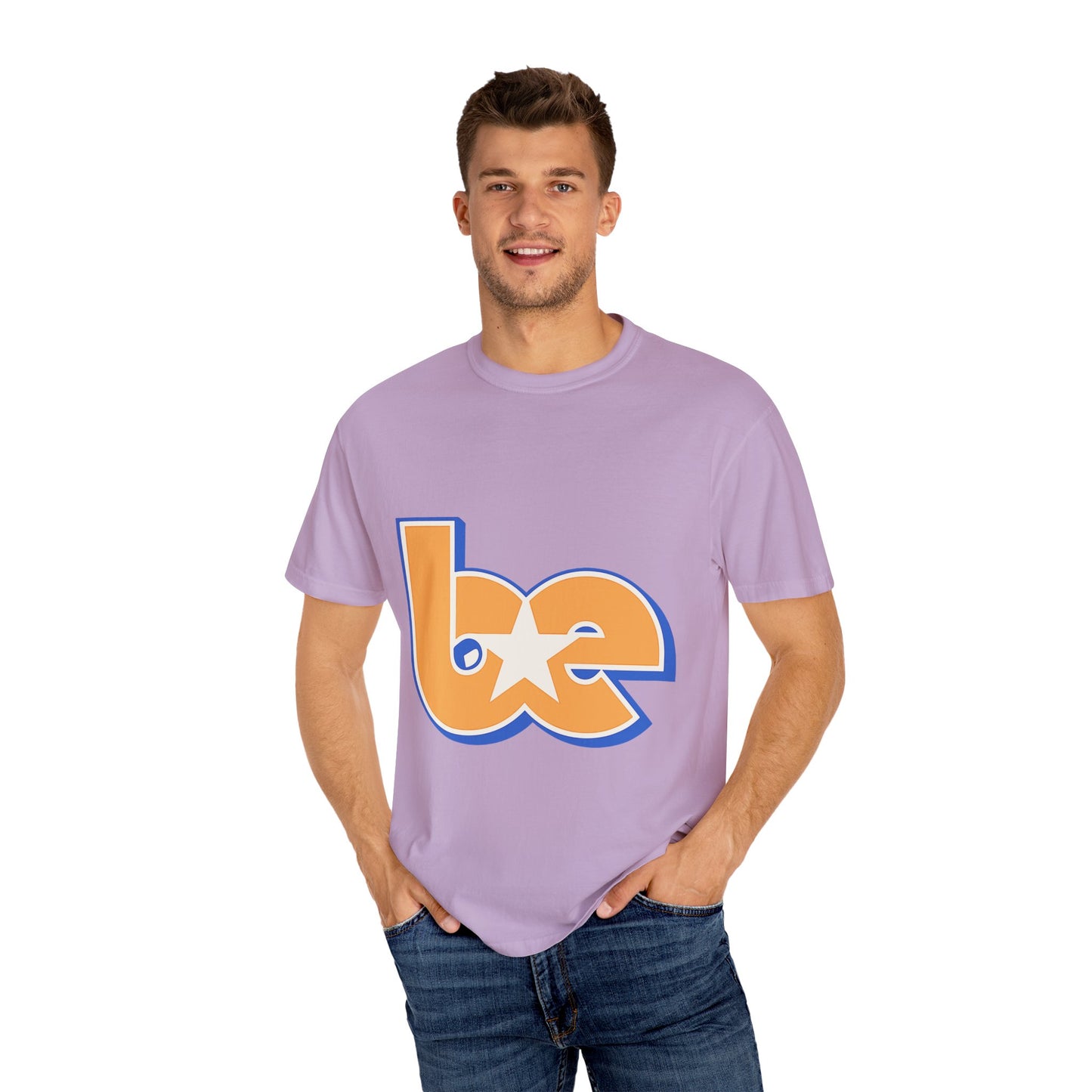 Billie Eilish Inspired Dyed T-shirt – BE Star Retro Edition Printify