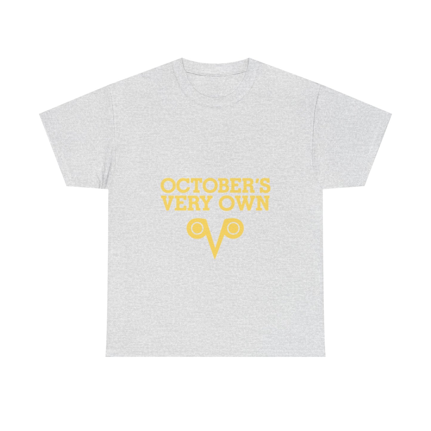 October’s Very Own Bold Logo Heavy Cotton Tee Printify