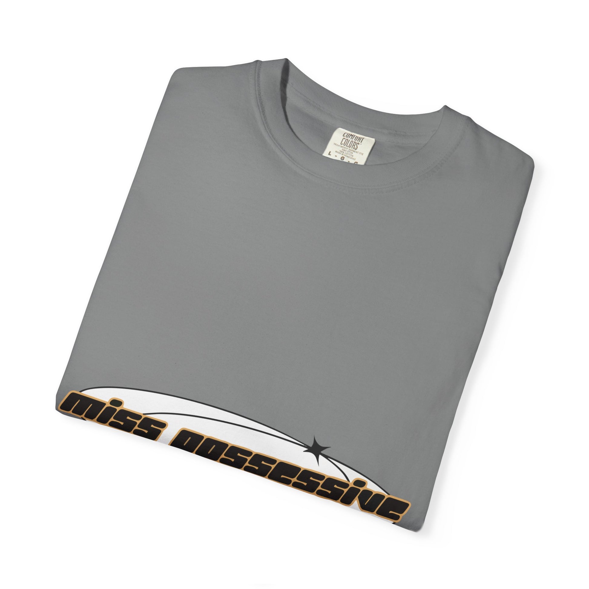 Cut-Out Text Unisex Garment-Dyed T-shirt - snazzymerch