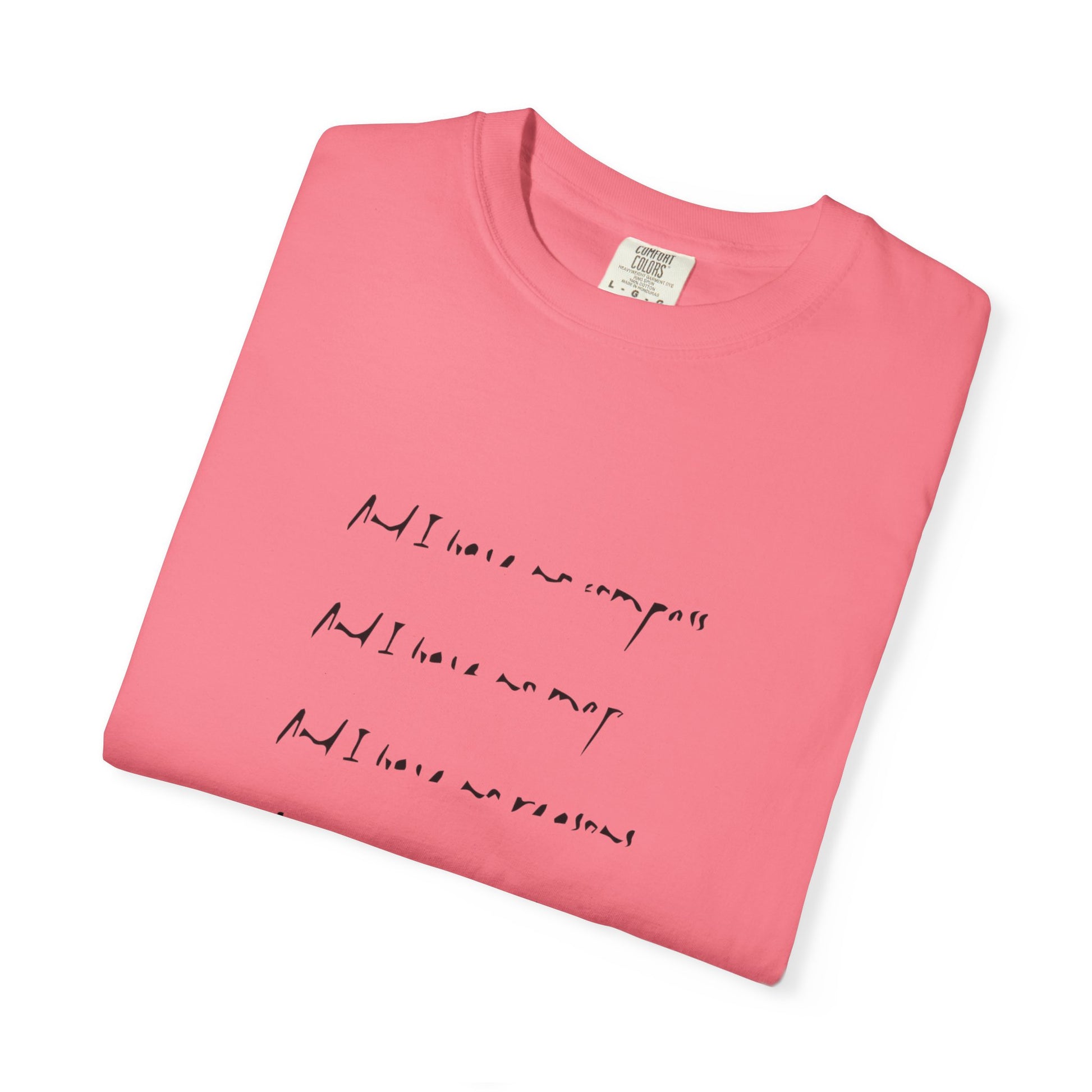 Minimalist Music Unisex Garment-Dyed T-shirt - snazzymerch
