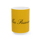 Minimalist Monochrome Ceramic Mug, (11oz, 15oz) - snazzymerch