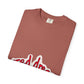 Red Dress Aesthetic Unisex Garment-Dyed T-shirt - snazzymerch
