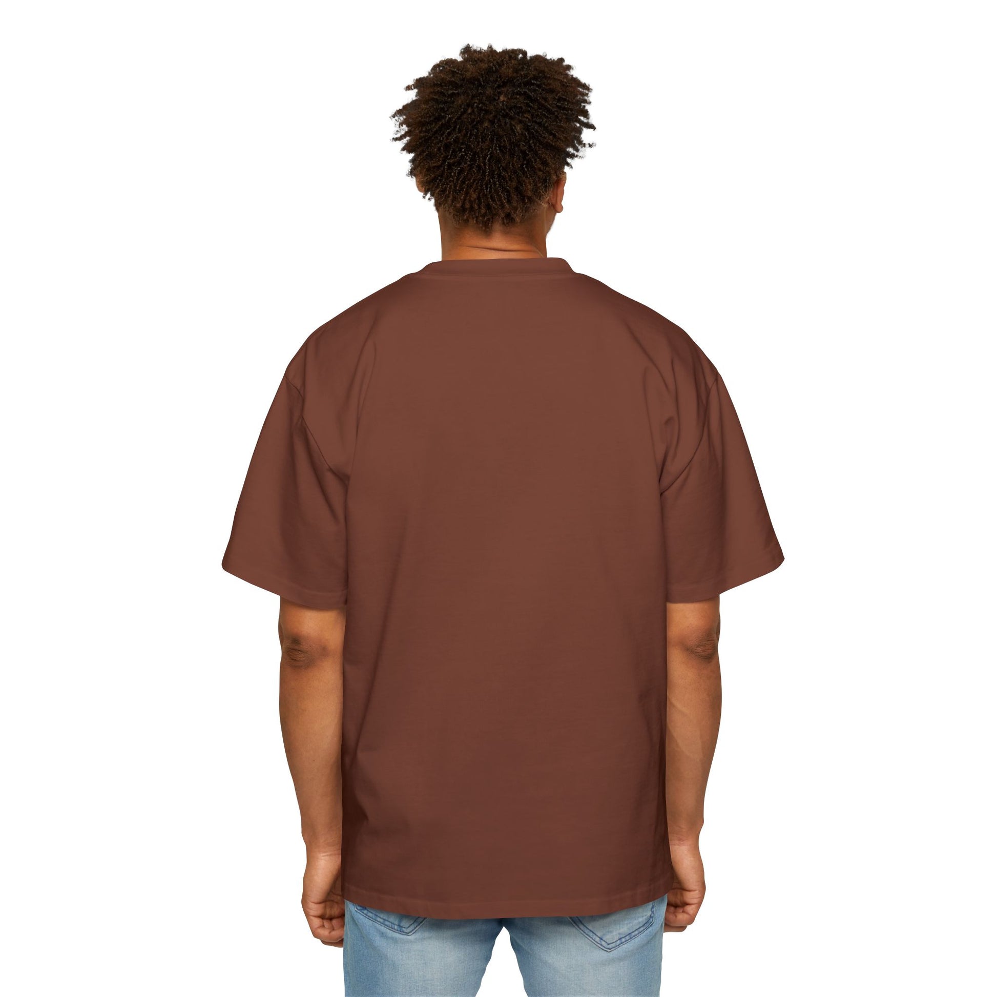 Cute Christmas Reindeer Oversized Tee – Festive Holiday Cartoon T-Shirt Printify