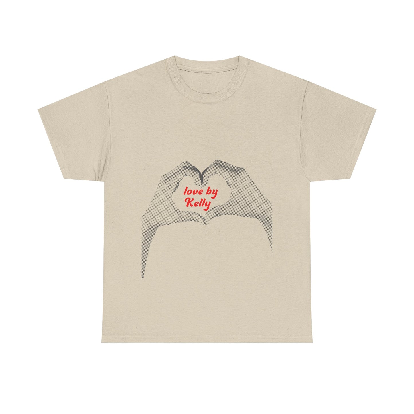 Love Echo by K Unisex Heavy cotton tee Printify
