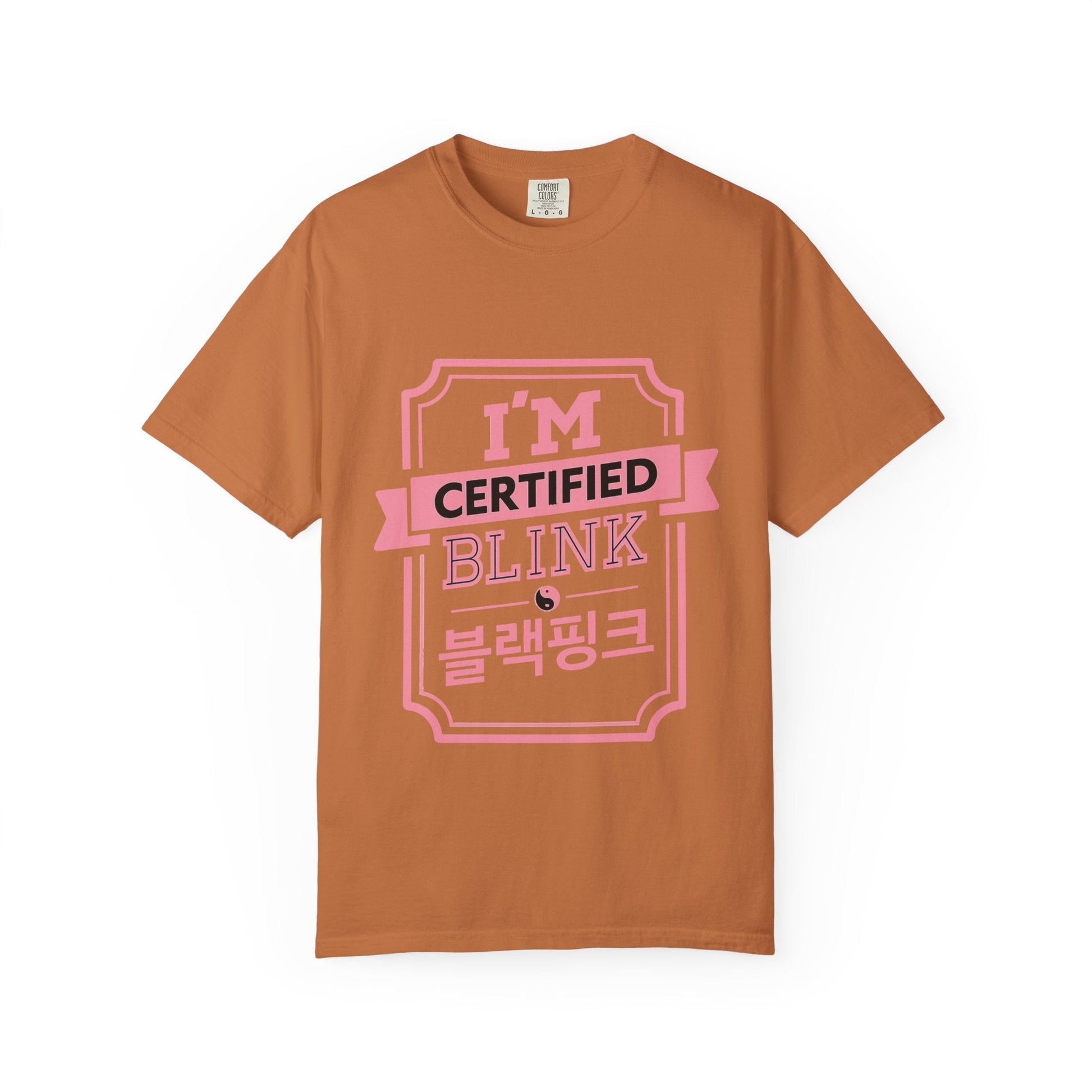 Certified BLINK Badge – Dyed T-shirt Printify