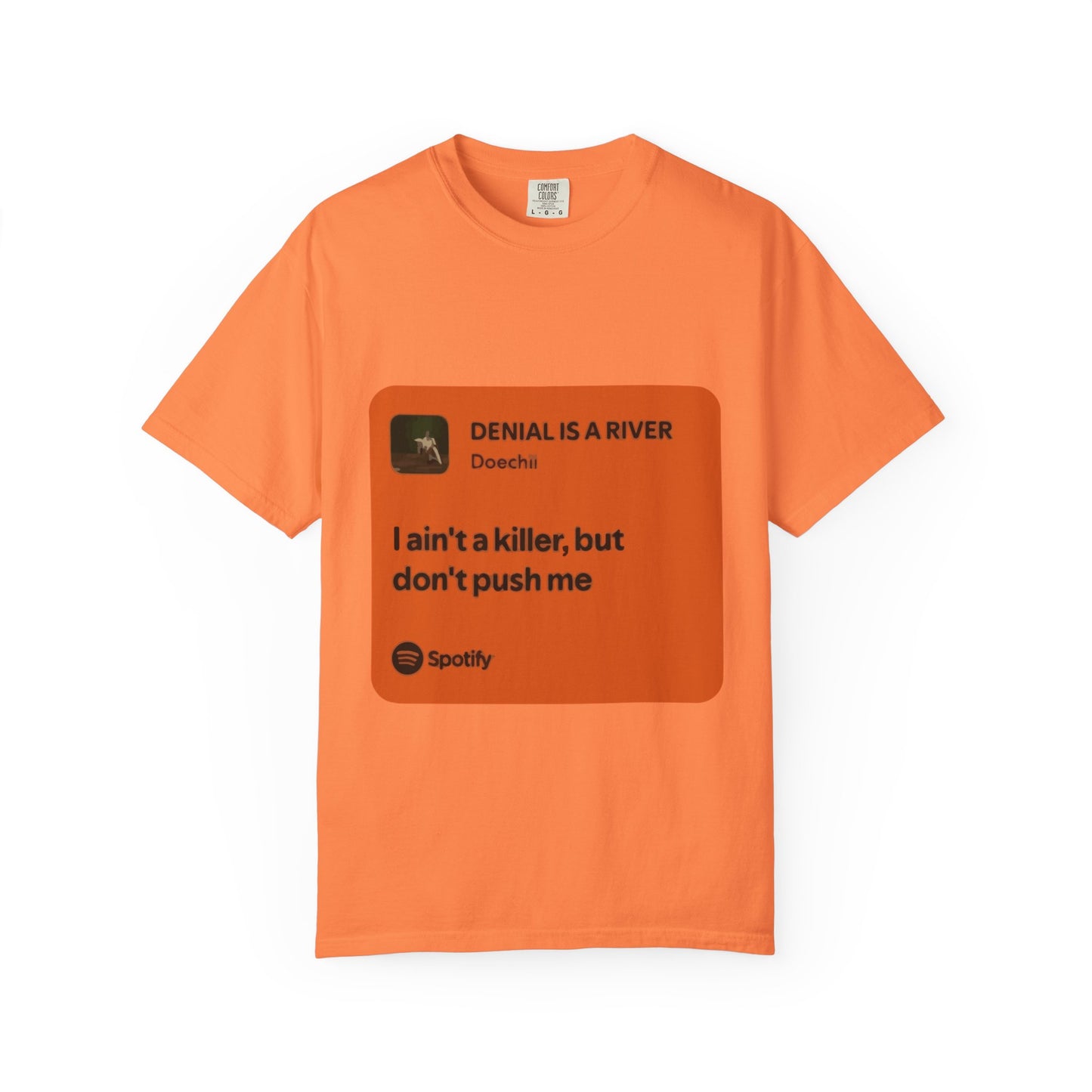Music Quote Card Unisex Garment-Dyed T-shirt - snazzymerch