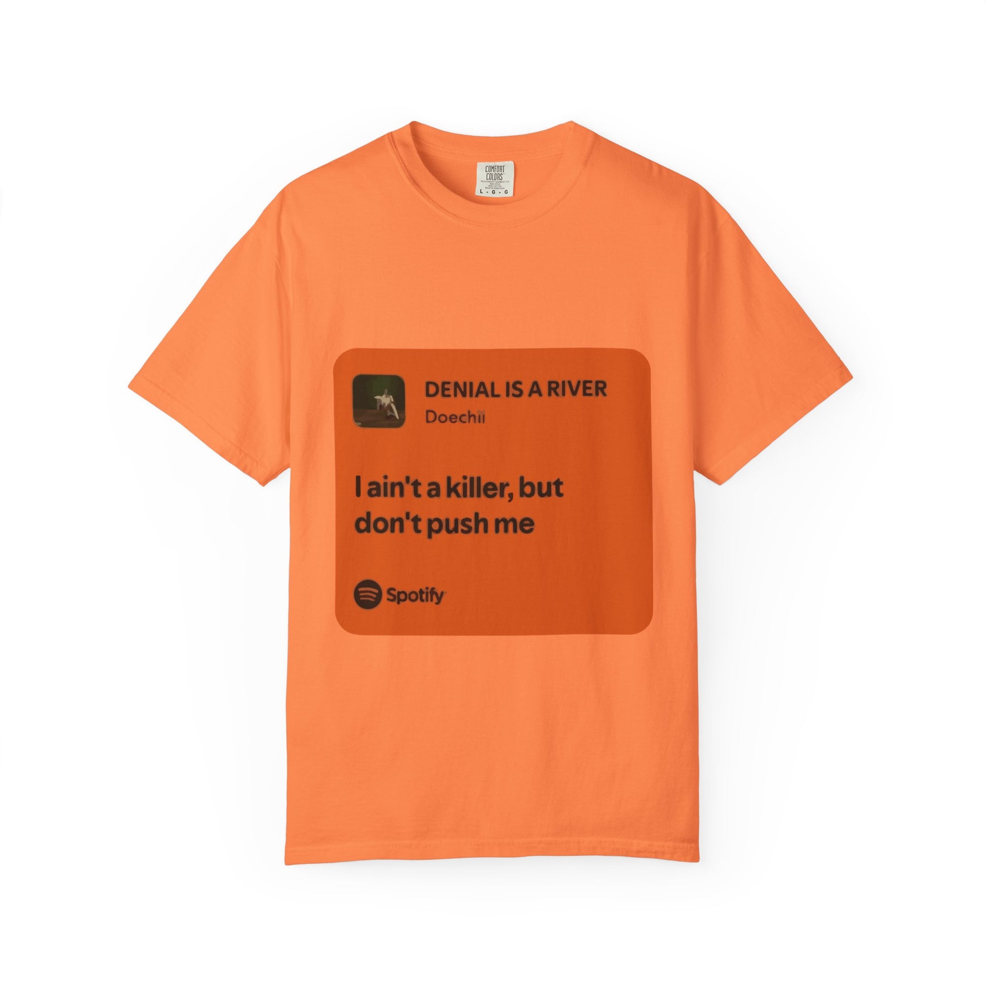 Music Quote Card Unisex Garment-Dyed T-shirt - snazzymerch
