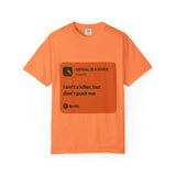 Music Quote Card Unisex Garment-Dyed T-shirt - snazzymerch