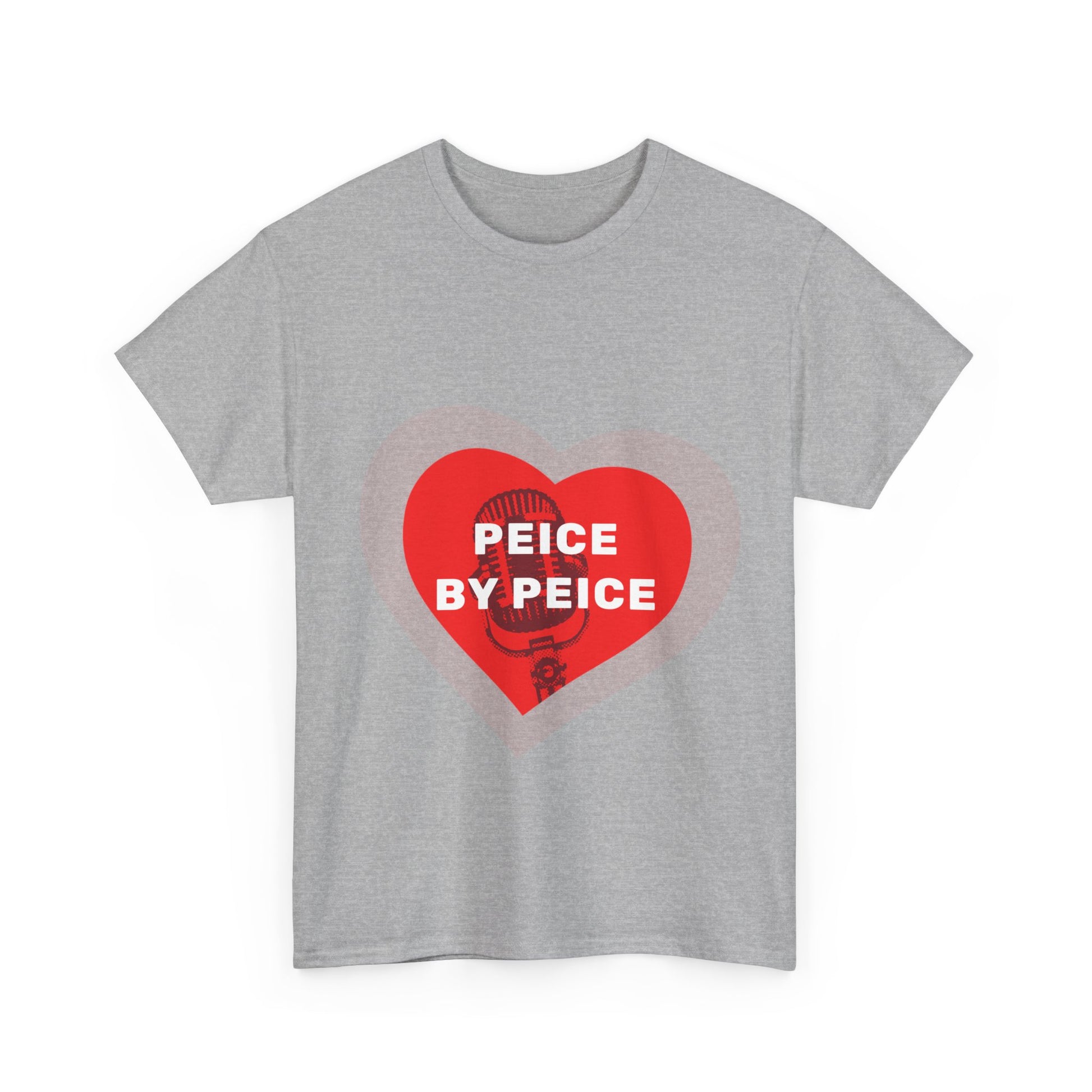 Piece by Piece Mic Drop Unisex Heavy cotton tee Printify