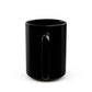 Beautiful Script Black Mug (11oz, 15oz) - snazzymerch