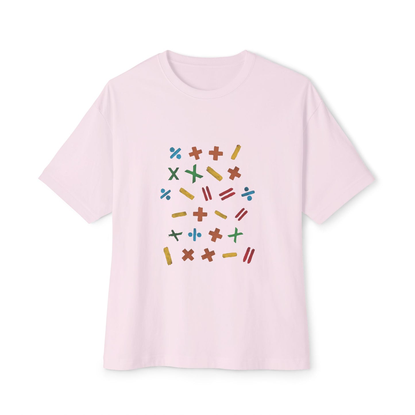 Minimalist Paw Print Oversized Boxy Tee Printify