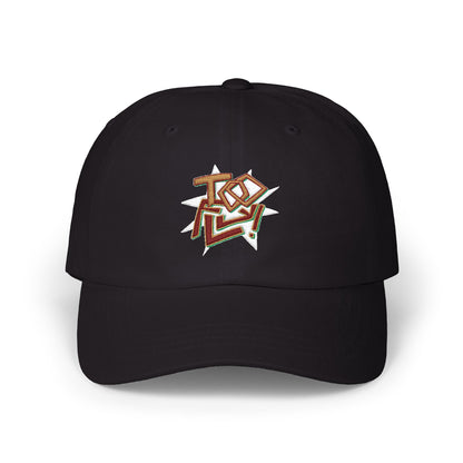 Geometric Lettering Classic Dad Cap - snazzymerch