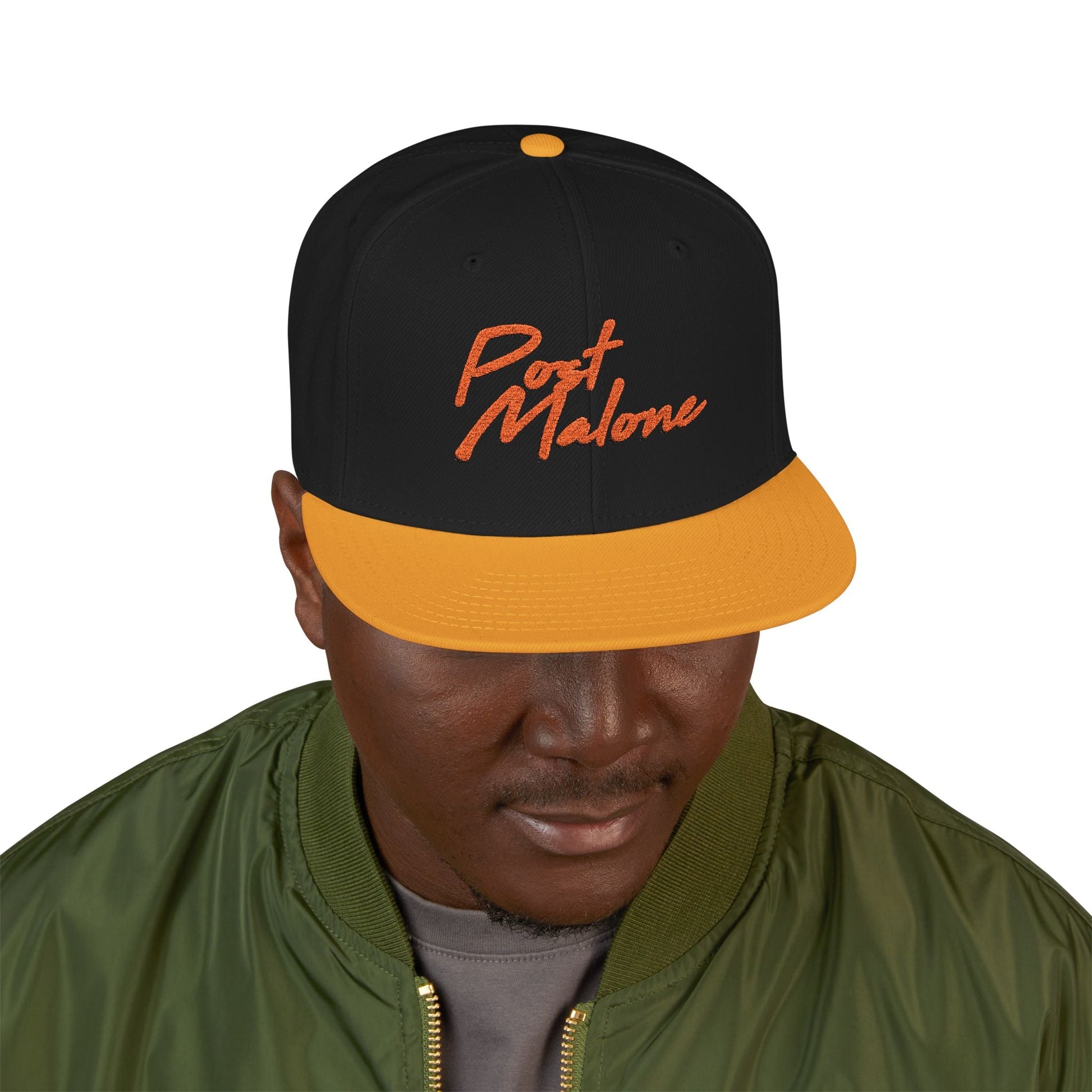 Snapback (Embroidery) – Post Malone Name Design Printify