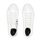 Love Bowl Retro Men's High Top Sneakers - snazzymerch