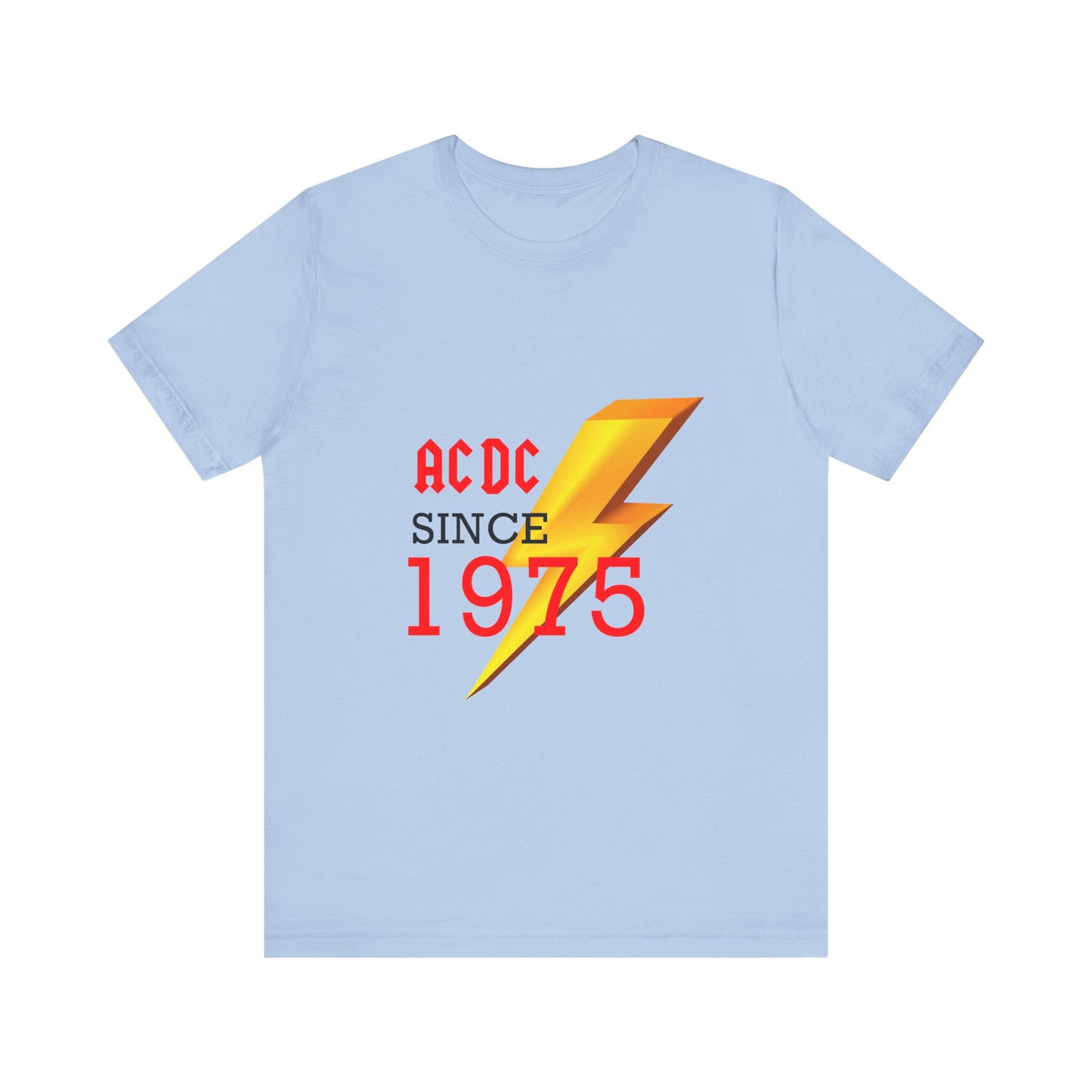 Golden Shockwave ‘75 Unisex short sleeve Tee Printify
