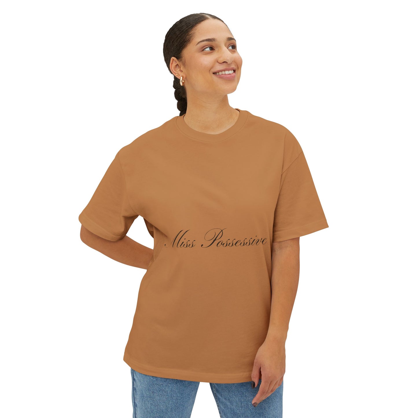 Minimalist Monochrome Unisex Oversized Boxy Tee - snazzymerch