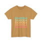 Retro Pop Lines Unisex Heavy cotton tee Printify