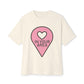 In Your Area Pin Marker – Oversized Boxy Tee Printify
