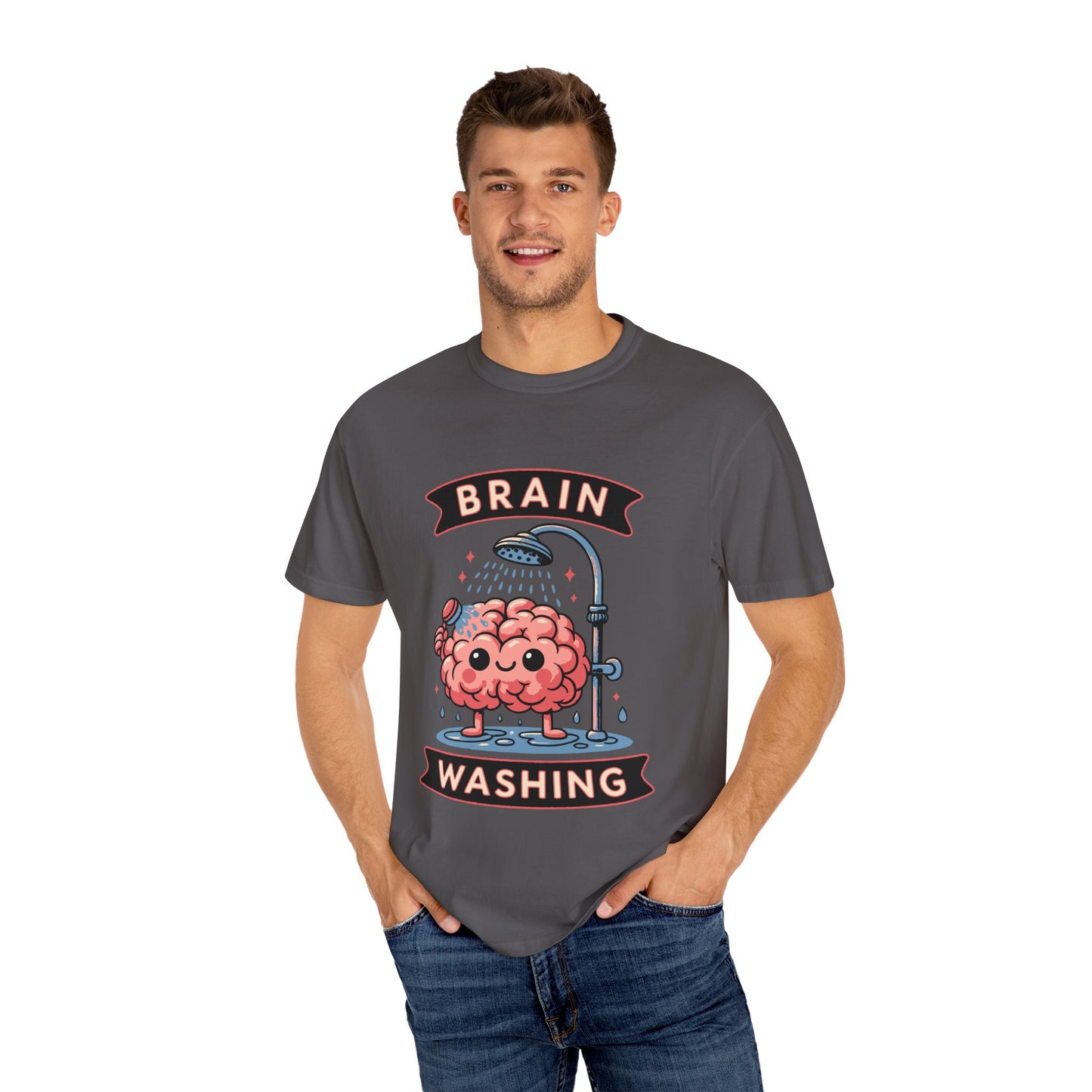 Snazzy Brain Washing Dyed Tee | Vintage Comfort
