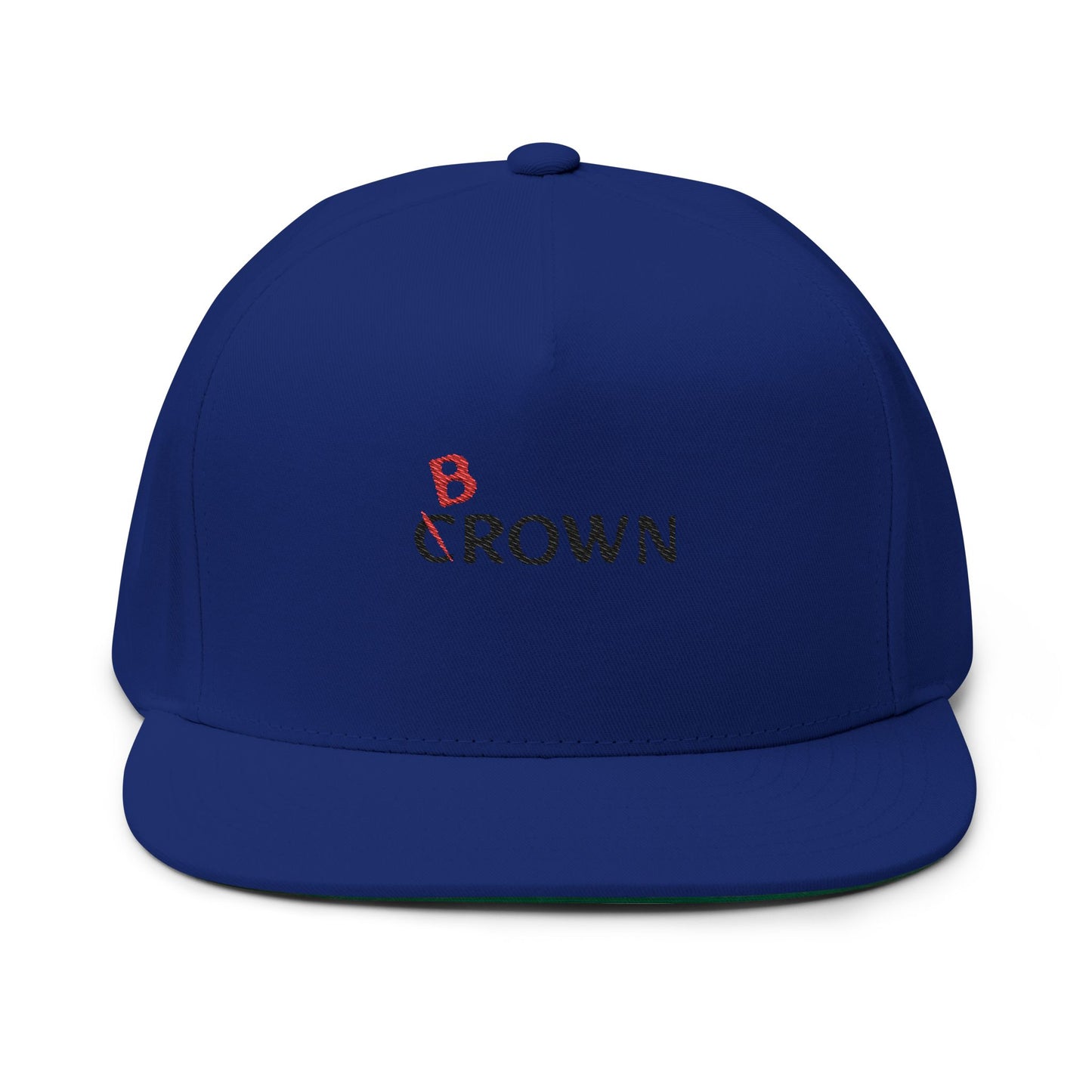 Abstract Red Flag Typography Fill Bill cap - snazzymerch