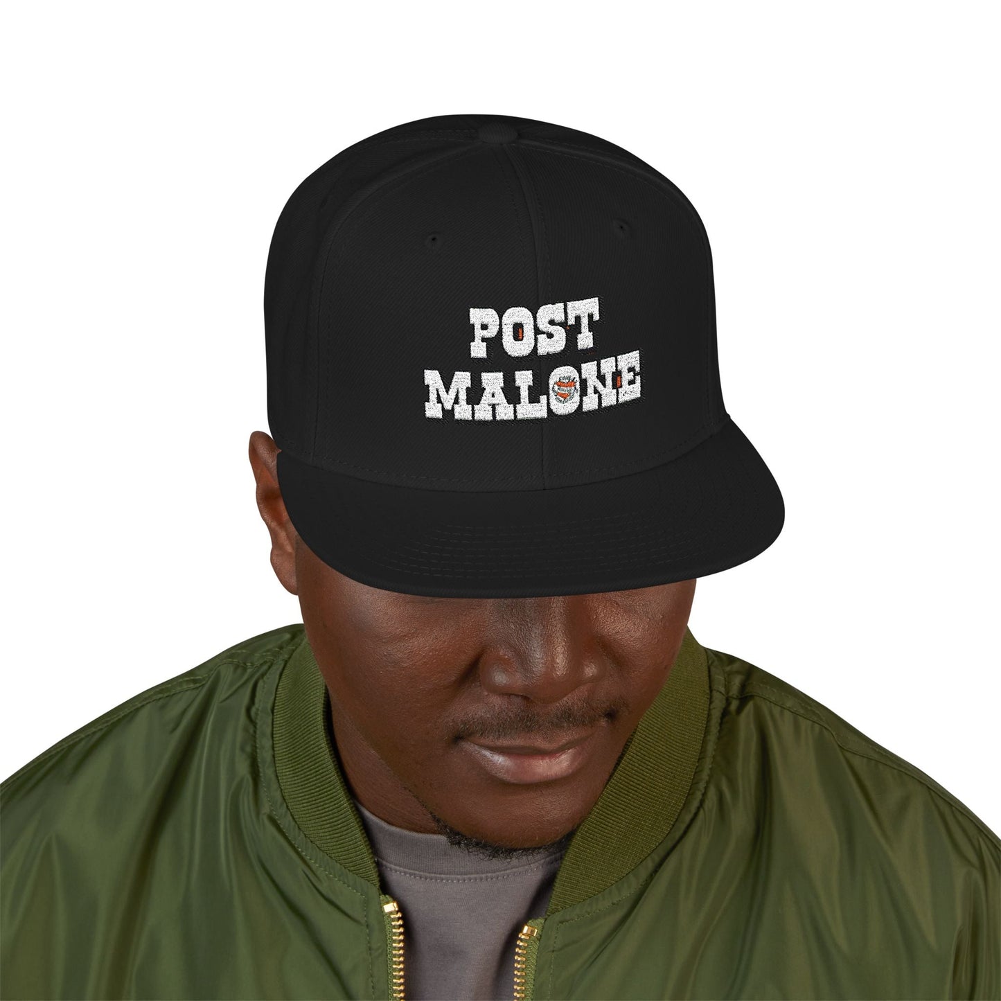 Snapback (Embroidery) – Post Malone Bold Design Printify