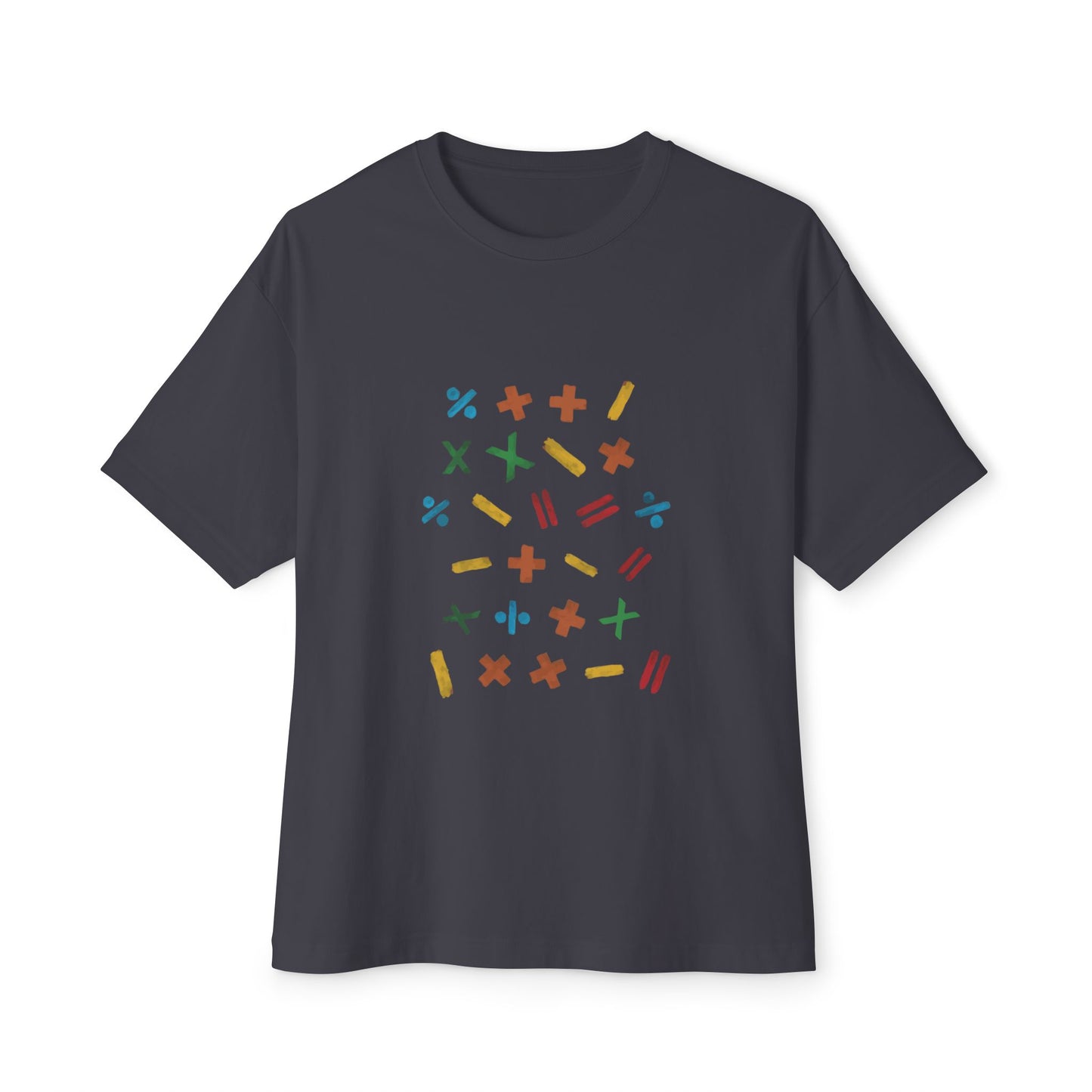 Minimalist Paw Print Oversized Boxy Tee Printify