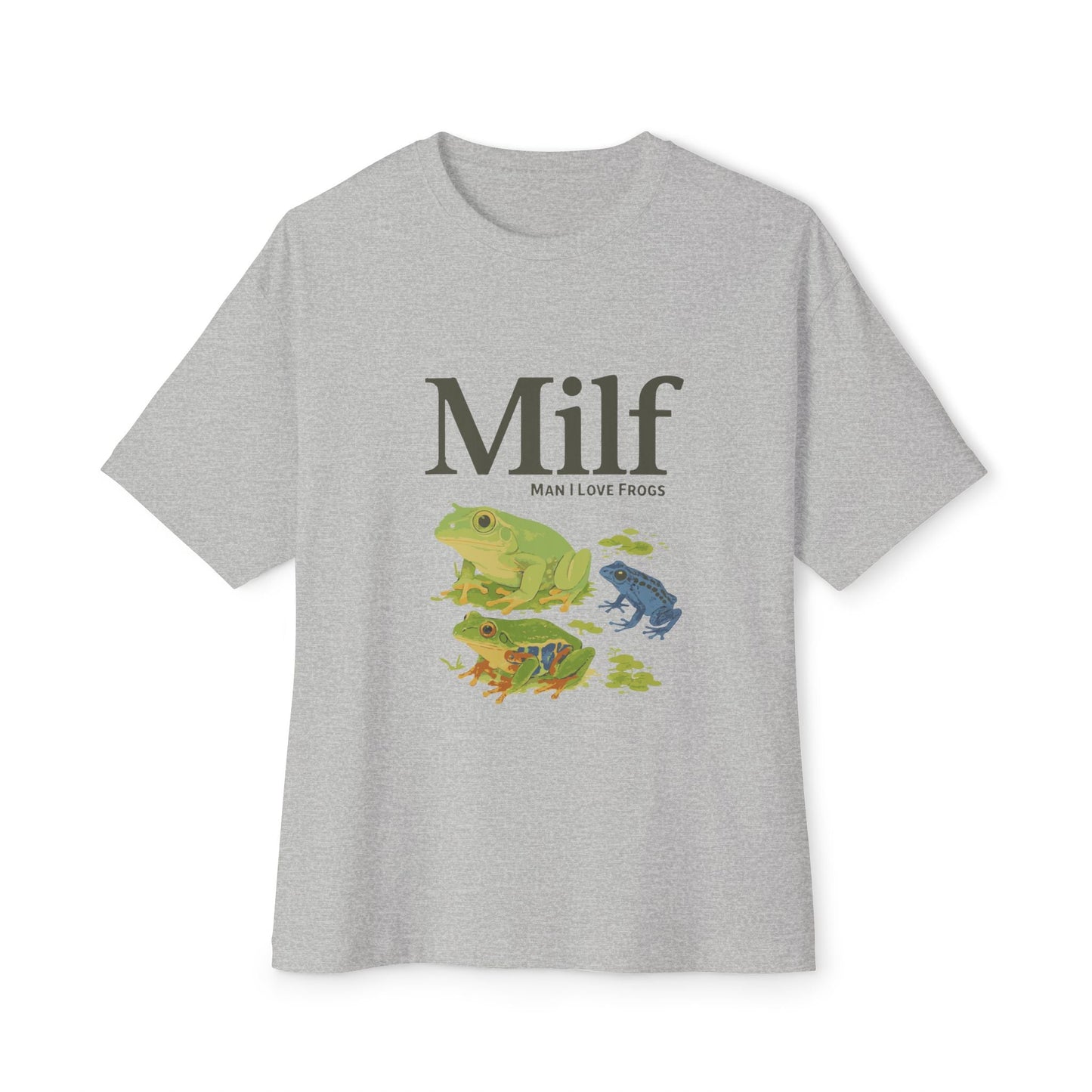 Unisex Oversized Tee – Snazzy Funny Milf Edition Printify