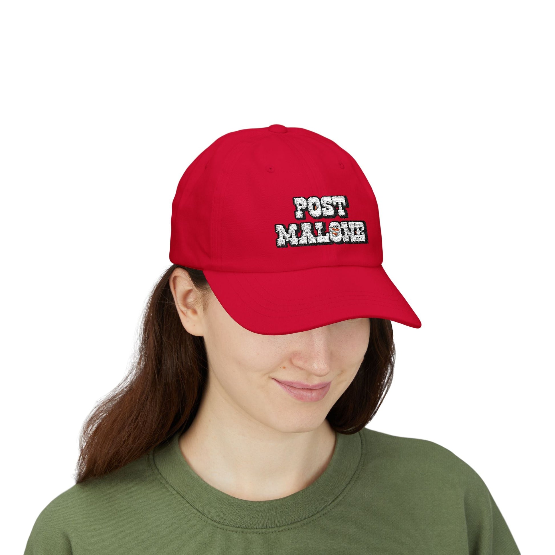 Classic Dad Cap – Post Melone Bold Design Printify