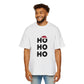 Ho Ho Ho Christmas Oversized Tee – Festive Holiday Graphic T-Shirt Printify