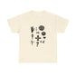 Ocean Wave with Heart Outline Unisex Heavy Cotton Tee Printify
