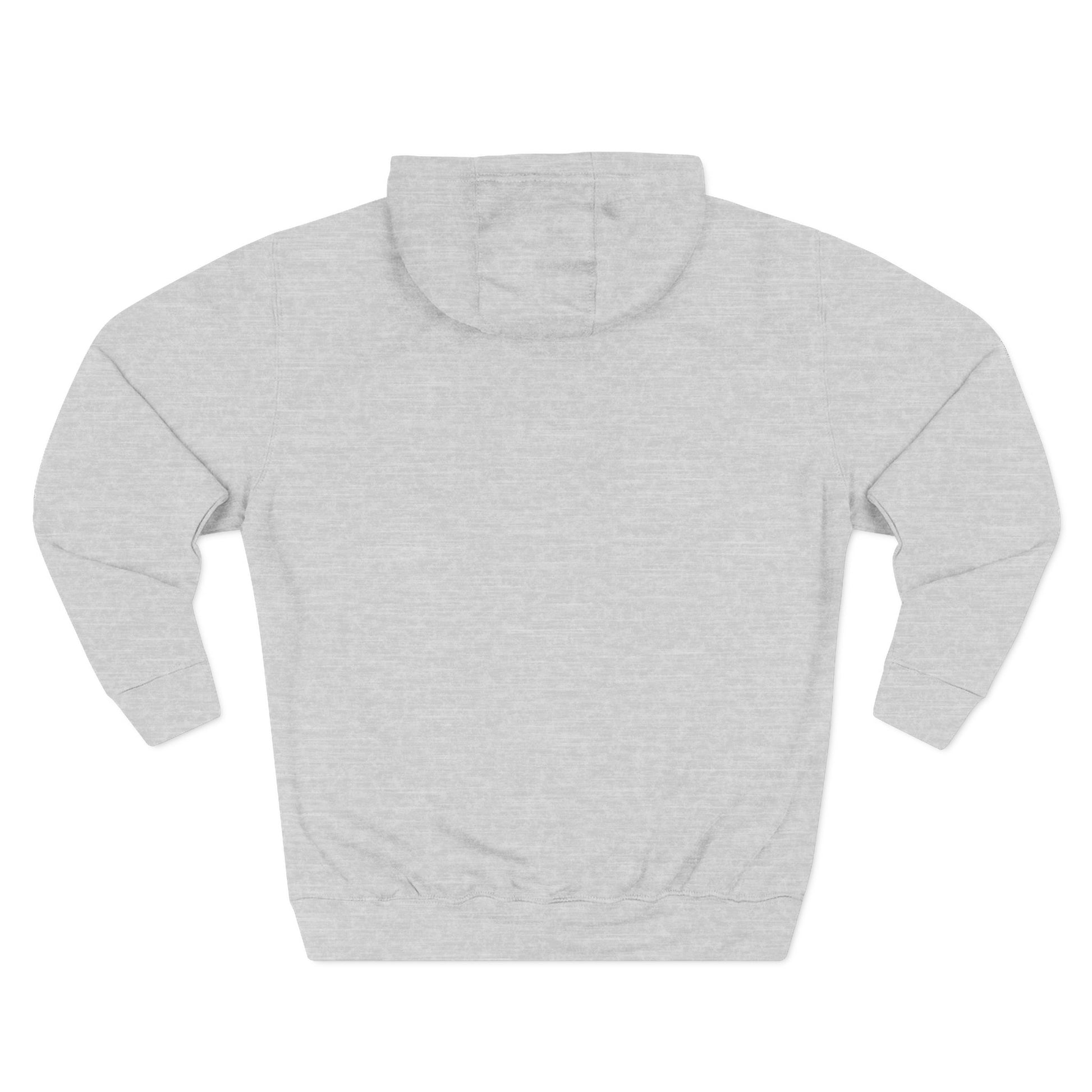I <3 U Blue Type Three-Panel Fleece Hoodie - snazzymerch