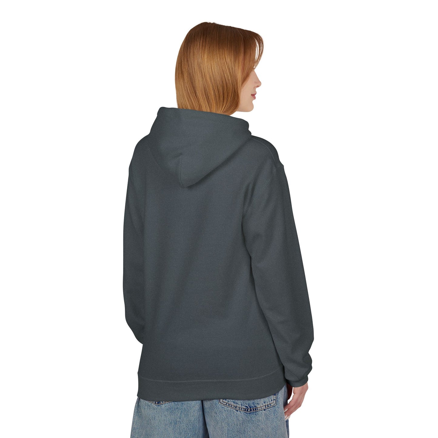 Minimal Reindeer Face Christmas Hoodie – Holiday Edition Printify